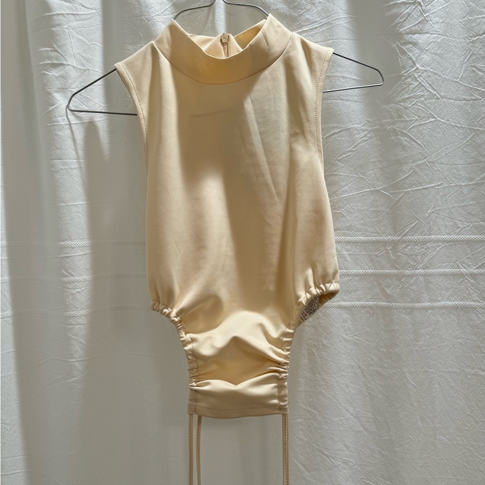 Zara cream color top